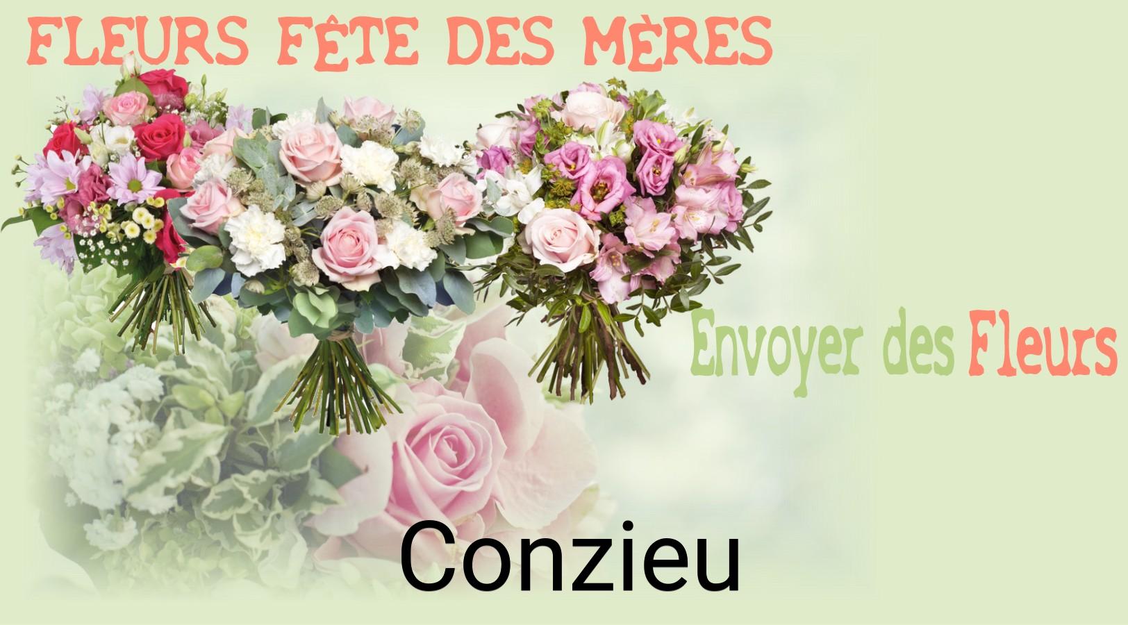 Bouquet de Fête des Mères livré à Conzieu